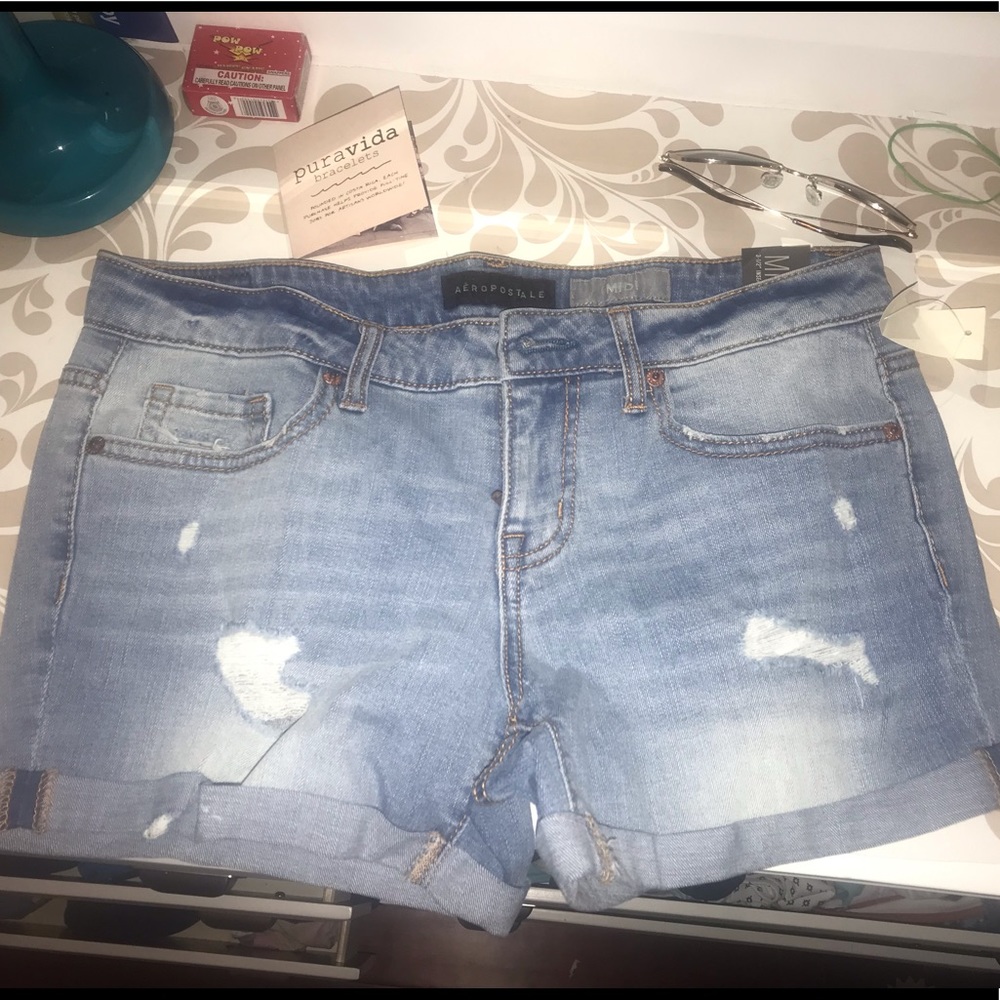 aeropostale jean shorts